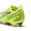 Puma Ultra 6 Match FG/AG Football Boots Black White Fire Orchid