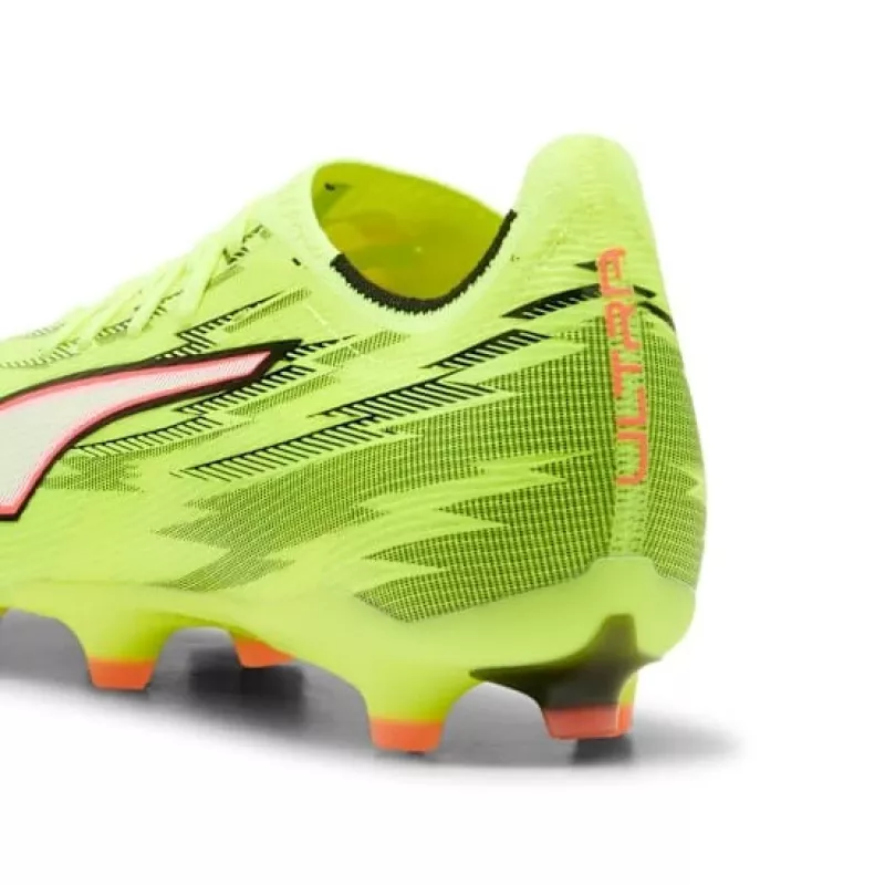 Puma Ultra 6 Match FG/AG Football Boots Black White Fire Orchid