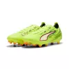 Puma Ultra 6 Match FG/AG Football Boots Black White Fire Orchid