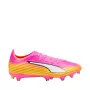 Puma Ultra 6 Match FG/AG Football Boots - Black/White/Orange - Size 43