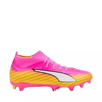 Puma Ultra 6 Match+ FG/AG Football Boots Black White Pink Size 43