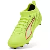 PUMA Ultra 6 Match FG/AG Junior Football Boots Black White Red Size EU 36