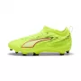 PUMA Ultra 6 Match FG/AG Junior Football Boots Black White Red Size EU 36