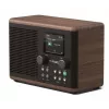 Pure Classic H4 DAB+ FM Radio with Bluetooth 5.3, Coffee Black/Walnut, 10W