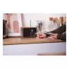 Pure Classic H4 DAB+ FM Radio with Bluetooth 5.3, Coffee Black/Walnut, 10W