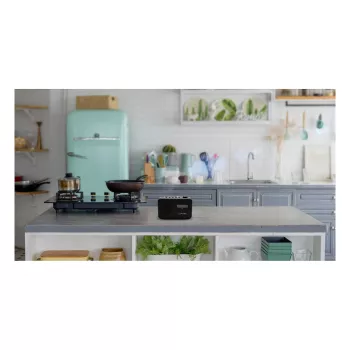 Pure Elan One2 DAB+ FM Portable Radio with Dual Alarm, Black