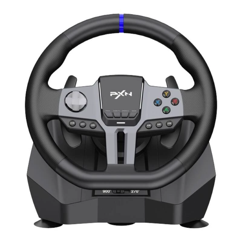PXN V9 Gen 2 Gaming Wheel for PC, PS3, PS4, Xbox One, Xbox Series X|S, Switch