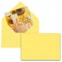 Inapa tecno Colors B6 Yellow Envelopes, 80 g/m², 25 Pack, 2100019152