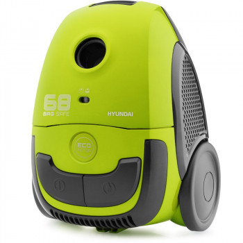Hyundai VC068G Bagged Vacuum Cleaner, 800 W, 2 L, Green