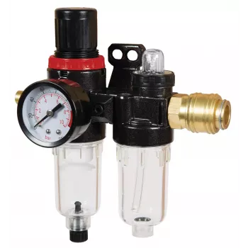 Einhell 4135001 compressed-air filter regulator with oiler, R 1/4