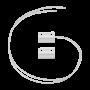 BCS PA-MSP02 Mini Wired Magnetic Contacts, White, Pack of 20