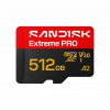 SanDisk Extreme PRO microSDXC 512 GB UHS-I A2 V30, up to 250/170 MB/s, SDSQXCJ-512G-GS6MA