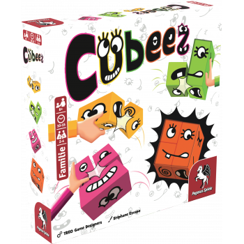 Pegasus Cubeez Family Matching Game, 2–4 Players, Ages 6+, German Edition