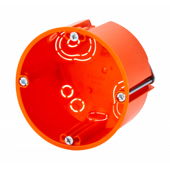 f-tronic E115 7350163 Cavity Wall Box, Ø68 mm Hole, 49 mm Deep, 25 Pieces