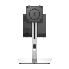 Dell MFS22 Micro All-in-One Monitor and Desktop Stand, 19–27 inch, Silver
