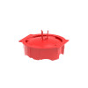 Primo P722 Reusable Plaster Cover for Flush-Mounted Boxes, Red, 65.5 mm
