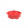 Primo P722 Reusable Plaster Cover for Flush-Mounted Boxes, Red, 65.5 mm