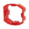 f-tronic 7390152 UI10PA Plaster Compensation Ring, Adjustable 10–25 mm, Red