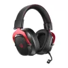 QCY Heroad VT200 Gaming Headphones – Black & Red, 50mm Drivers, Virtual 7.1 Surround, RGB LED, USB-A