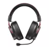 QCY Heroad VT200 Gaming Headphones – Black & Red, 50mm Drivers, Virtual 7.1 Surround, RGB LED, USB-A