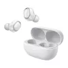 QCY Melobuds A30 True Wireless Earbuds – Bluetooth 5.3, ENC, 30h Playtime, IPX5, White