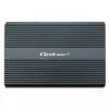 Qoltec Dual M.2 NVMe SATA SSD Enclosure with USB-C 3.2 Gen 2, Tool-Free Aluminum, Supports 2x2TB, UASP, TRIM, 10Gbps