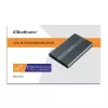 Qoltec Dual M.2 NVMe SATA SSD Enclosure with USB-C 3.2 Gen 2, Tool-Free Aluminum, Supports 2x2TB, UASP, TRIM, 10Gbps