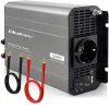 Qoltec Modified Sine Wave Inverter 12V to 230V 1000W/2000W with USB - Compatible with LiFePO4, GEL, AGM