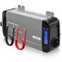 Qoltec Pure Sine Wave Inverter 12V to 230V 1000W/2000W with LCD, USB, USB-C, LiFePO4/GEL/AGM Compatible