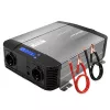 Qoltec Pure Sine Wave Inverter 12V to 230V 1500W/3000W with LCD USB USB-C for LiFePO4 GEL AGM