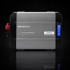 Qoltec Pure Sine Wave Inverter 12V to 230V 2000W/4000W with LCD, USB, USB-C, LiFePO4/GEL/AGM Compatible