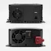 Qoltec Pure Sine Wave Inverter 12V to 230V 500W/1000W with LCD, USB, USB-C, LiFePo4/GEL/AGM Compatible