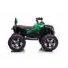 QLS-3288 Electric Ride-On Quad with Backrest, LED Lights, MP3, Green
