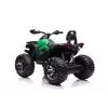 QLS-3288 Electric Ride-On Quad with Backrest, LED Lights, MP3, Green