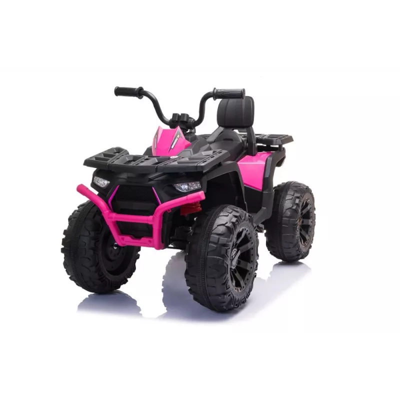 QUAD LOCK Electric Ride On Quad JC333 Pink LED Lights MP3