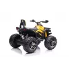 QUAD LOCK Quad Battery Pack with Backrest QLS-3288 LED Light MP3 Yellow