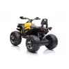 QUAD LOCK Quad Battery Pack with Backrest QLS-3288 LED Light MP3 Yellow
