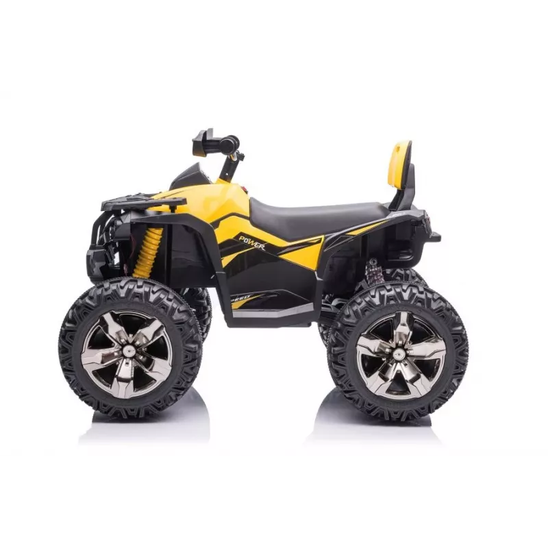 QUAD LOCK Quad Battery Pack with Backrest QLS-3288 LED Light MP3 Yellow