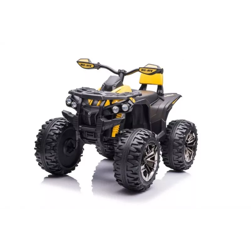 QUAD LOCK Quad Battery Pack with Backrest QLS-3288 LED Light MP3 Yellow