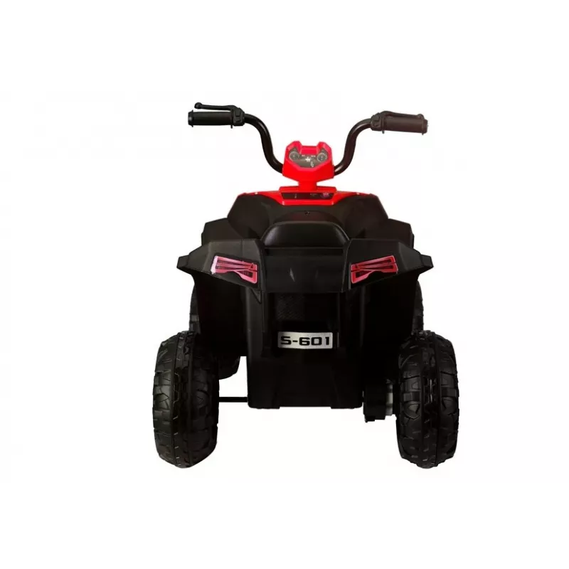 QUAD LOCK Quad Battery S601 Terrain Vehicle for Children LED Lights Red
