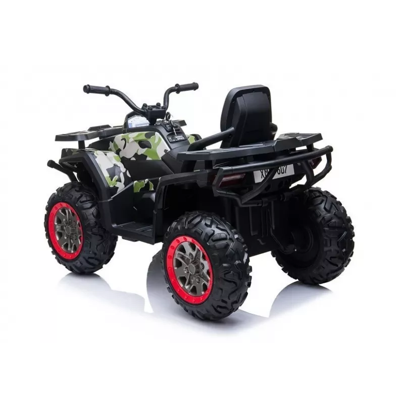 Lean Toys XMX607 Electric Ride-On Quad, Camo Painted