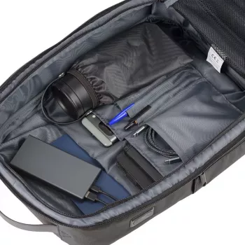QUALO Laptop Backpack Ultimate Line USB-C 15.6 Black