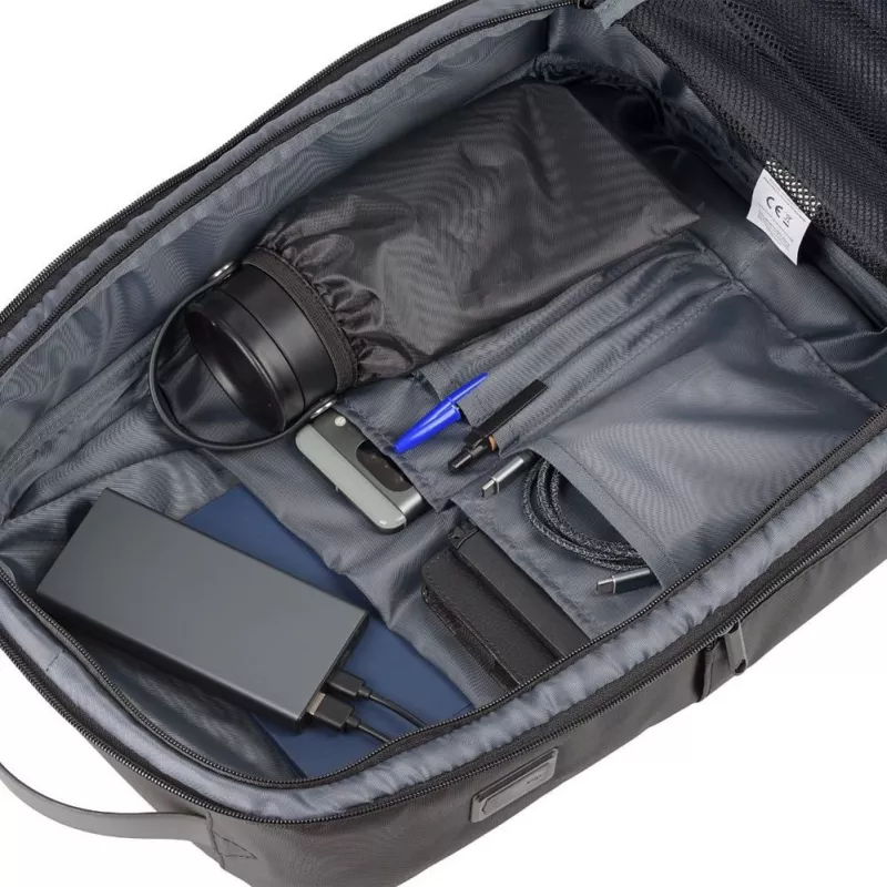QUALO Laptop Backpack Ultimate Line USB-C 15.6 Black