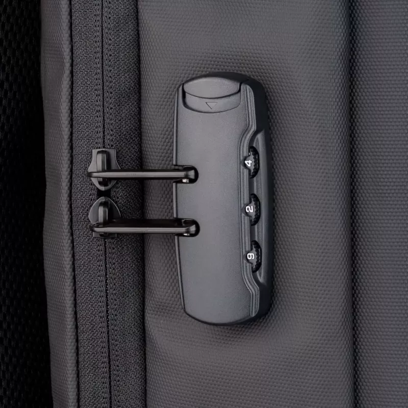 QUALO Laptop Backpack Ultimate Line USB-C 15.6 Black