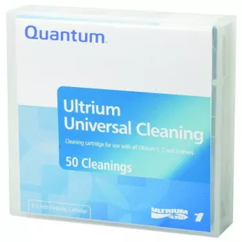 Quantum LTO Ultrium Cleaning Cartridge with Barcode Label (MR-LUCQN-BC)