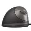 R-GO TOOLS HE Break Small Ergonomic Mouse, Wired, Right-handed, Black