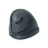 R-GO TOOLS R-Go HE Basic Medium Wireless Ergonomic Vertical Mouse - 2.4 GHz Optical, 5 Buttons, Rechargeable, Black