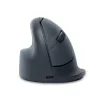 R-GO TOOLS R-Go HE Basic Medium Wireless Ergonomic Vertical Mouse - 2.4 GHz Optical, 5 Buttons, Rechargeable, Black