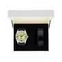 RADIANT Men's Analog Quartz Watch RA533202T - 42mm Stainless Steel Case, Blue Dial, Silver Bracelet