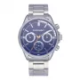 RADIANT Men's Stainless Steel Quartz Analog Wristwatch RA589703 44mm Silver-tone Black Dial